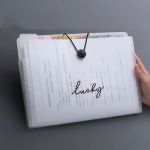 An 8/12-layer folder, transparent insertable A4 file folder storage box, exam papers holder, organizing and categorizing tool file binder, Document Organizer
