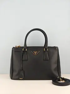 Pre-owned Saffiano leather Shoulder Bags Prada Galleria medium bag