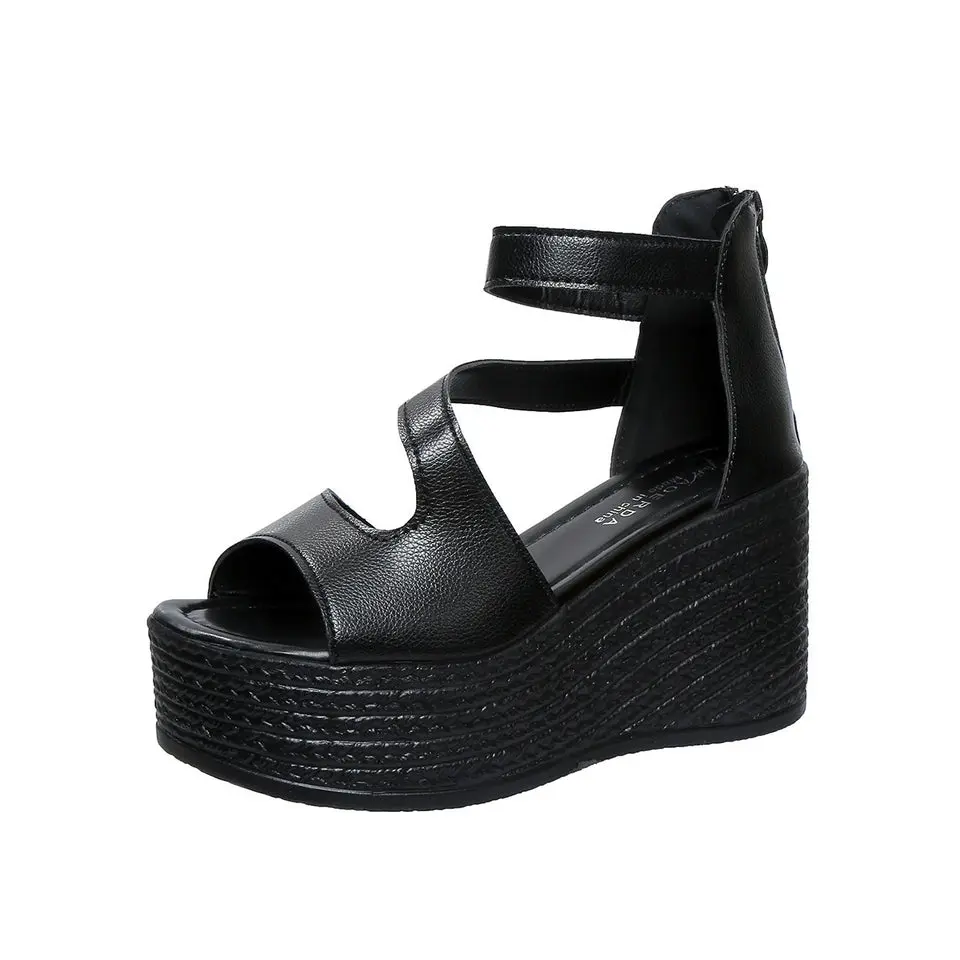 Open Toe Cutout Wedges