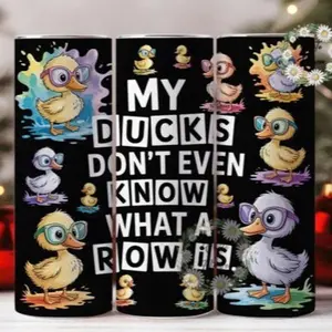 My ducks | 20oz sublimation transfer print out (TRANSFER ONLY, NOT A FINISHED TUMBLER)