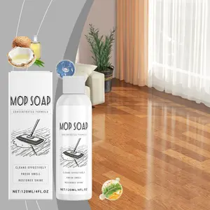 Mop Soap Concentrate 4 oz | Premium Fragranced Floor Cleaner | Streak-Free | Hard Floor Cleaning Solution | Eco Friendly | Scented Mop Soap