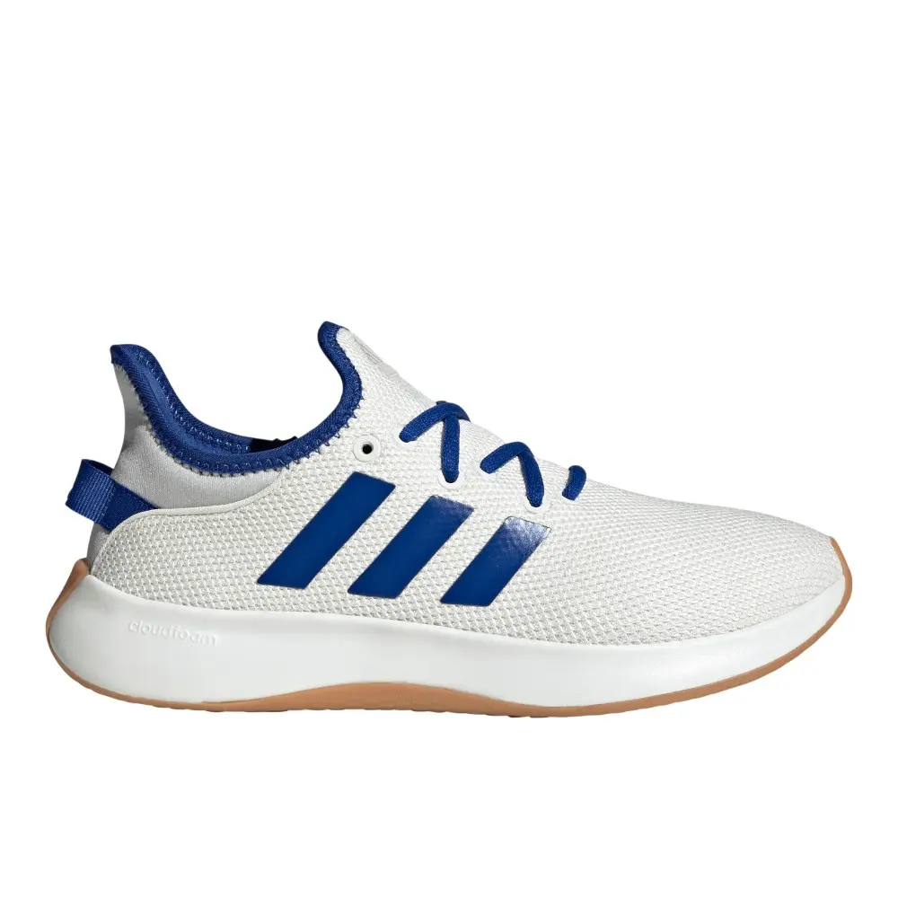 adidas Womens Cloudfoam Pure Sneakers Shoes Casual - White adidas Womens Cloudfoam Pure Sneakers Shoes Casual - White