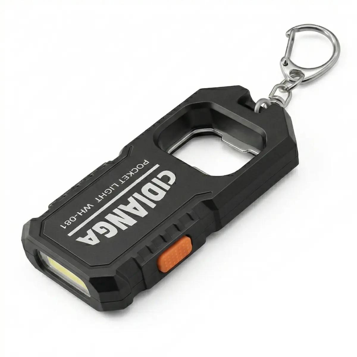 Upgraded LED Bottle Opener with Bright LED Lights - One Size Keychain Beer/Soda Can Opener, Portable Bar & Kitchen Accessory for Outdoor Camping, Cool Gift for Men
