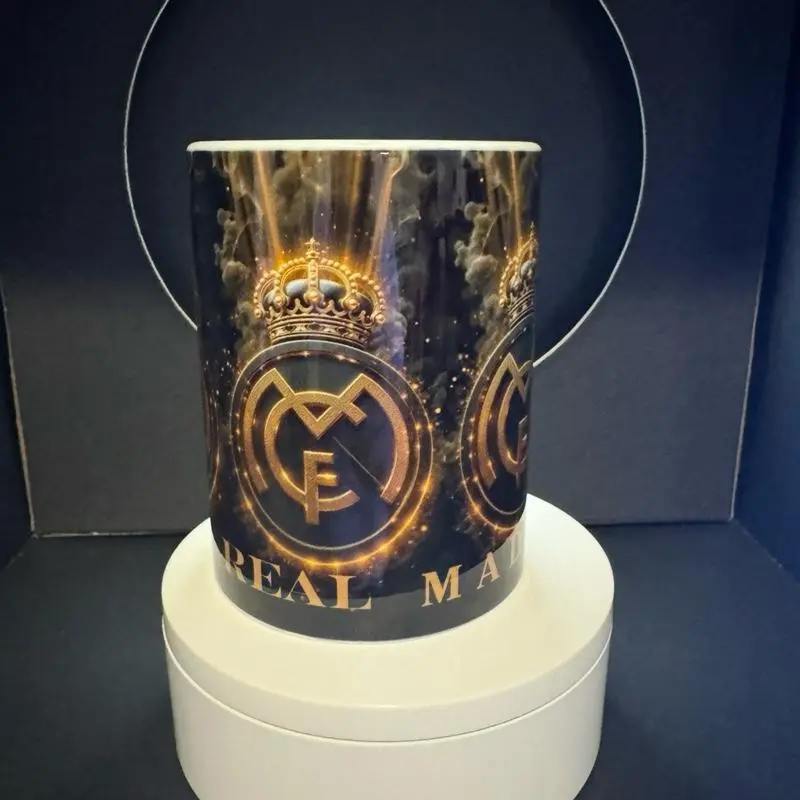 Ceramic Coffee Mug - 15 oz Sublimated Ceramic Printed Drinkware, Sports Collectible Cup for Coffee Beverages