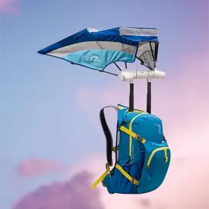 2in1 Built-in Sun Umbrella Backpack