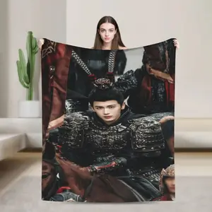 Pursuit of Jade Super Soft Blankets For Bedroom Zhang Linghe Tian Xiwei Fashion Bedding Throws Winter Travel Flannel Bedspread summerwins