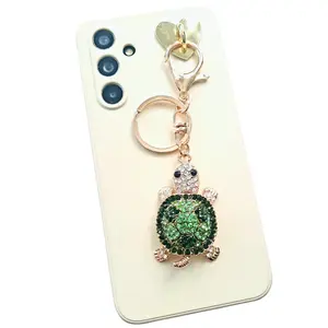Tansy the Turtle Glitzy Drop for Keys, Bags and Phones