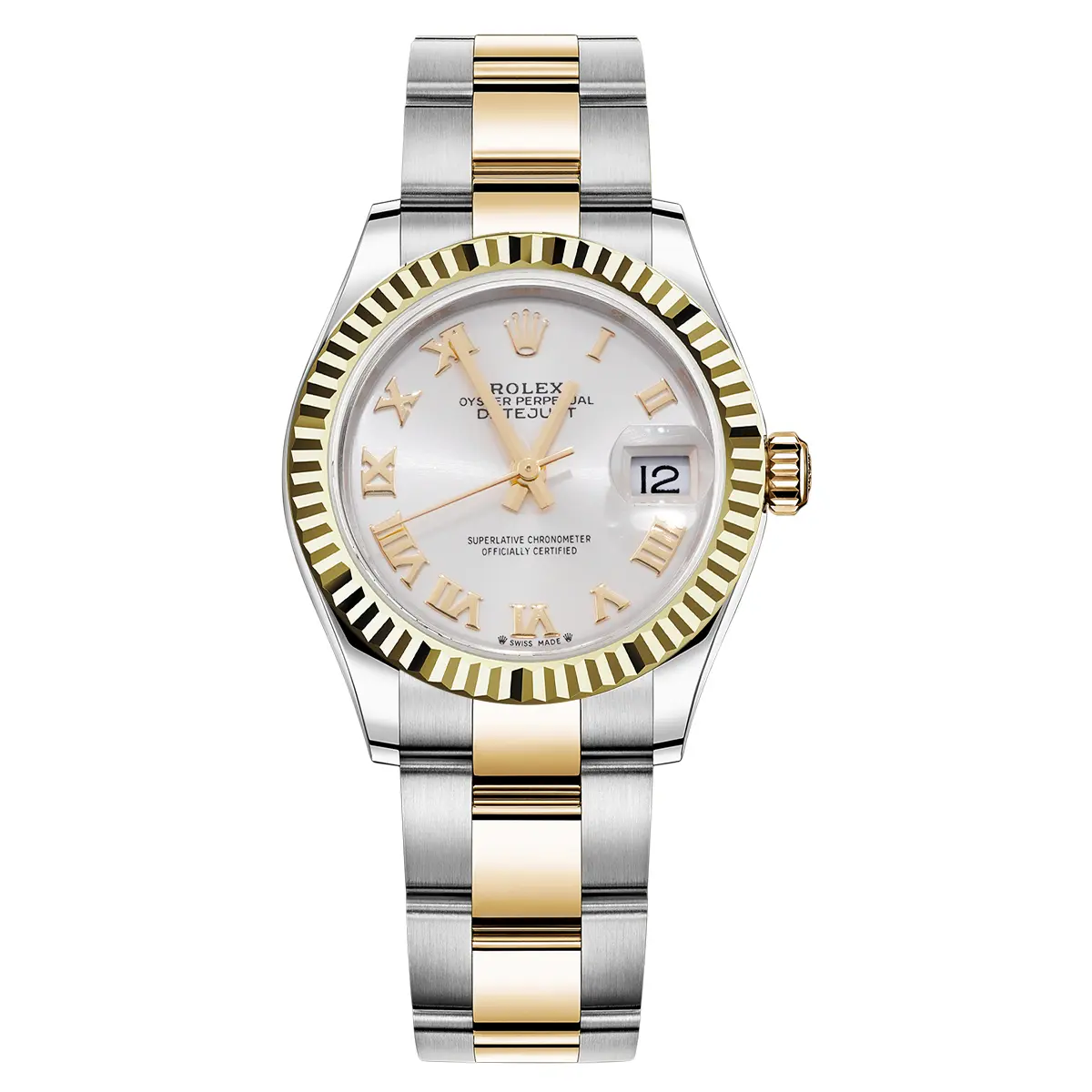 Rolex Lady-Datejust 279173-0006 28mm Automatic Slate Grey Dial Stainless Steel & 18K Yellow Gold Two-Tone Ladies Watch WHT032602