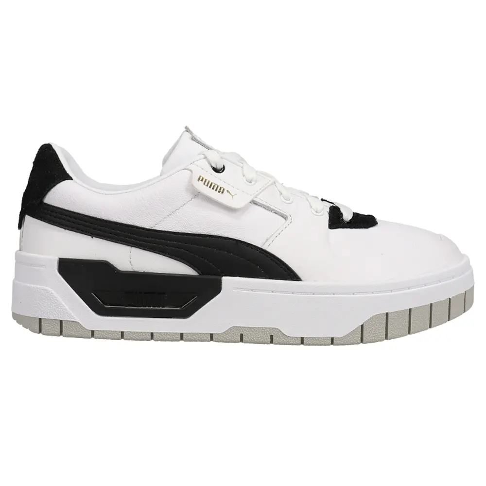 PUMA Womens Cali Dream Platform Sneakers Shoes Casual - Black, White