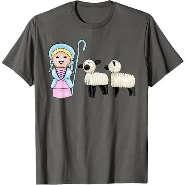 Little Bo Peep and Her Little Sheep T-Shirt