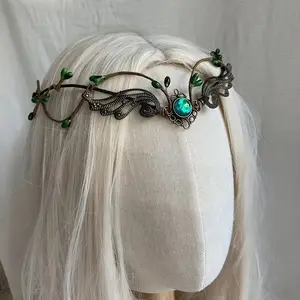 Popular choices include the Carnival Gothic Fairy Crown and the Dark Elf Queen Headdress, perfect for retro Halloween cosplay and Gothic wedding photography.