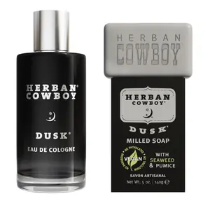 Herban Cowboy Dusk Cologne and Bar Soap