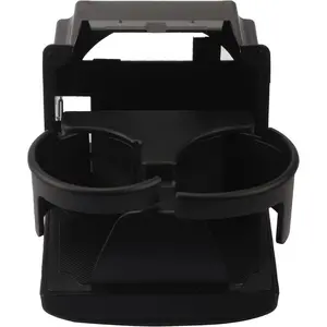 Rear Console Cup Holder Sub Assembly Replacement Compatible with Legacy Outback 2005-2009 Replaces#   66150AG01CWA Black