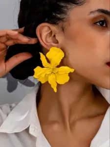 Mother's Day Gift Flower Design Earrings, Elegant Fashionable Jewelry for Women, Trendy All-match & Exquisite Jewelry for Birthday Gift, Elegant Minimalist Earrings