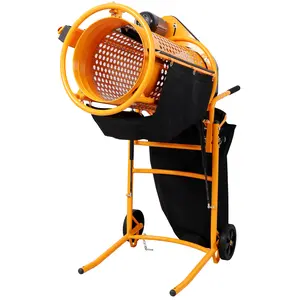 360W Foldable Electric Rotary Soil Sieve Machine - 110V/60Hz ETL Certified, Kitchen & Garden Soil Sifting Basket Tool