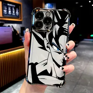 Popular anime Super Saiyan phone case, drop-resistant transparent soft back cover. Suitable for iPhone 17/16/15/14/13/12/11/X/XS/XSMAX, a holiday gift for friends, family, and yourself., Accessories, Smartphone, Cellphone