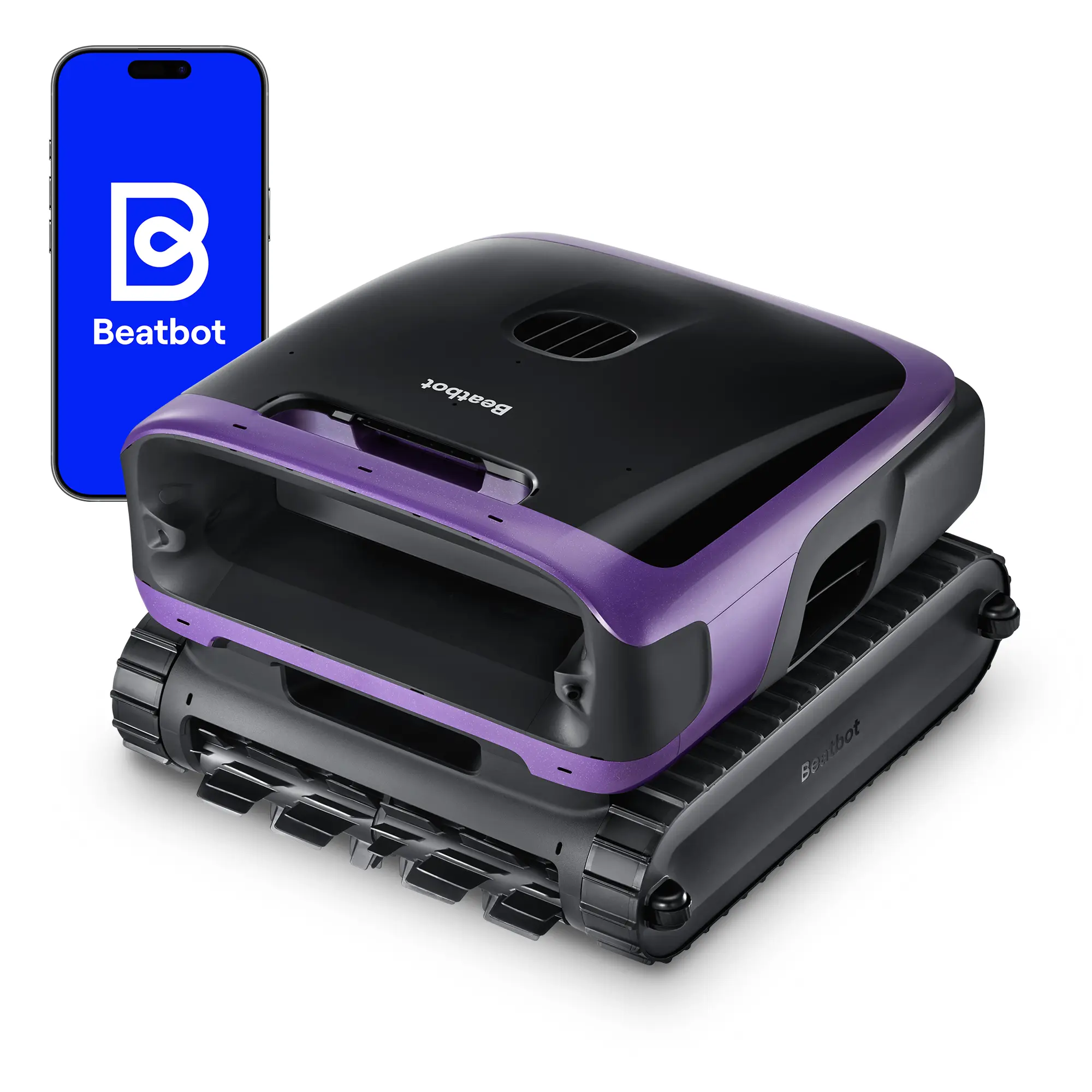 Beatbot Sora 70 Pool Vacuum Robot - Water Surface, Platform, Floor, Wall & Waterline Cleaning, Smart Surface Parking, Large 6L Filter, for Above & In-Ground Pools Up to 3,200 sq. ft, Swimming Pools, Pool Accessories