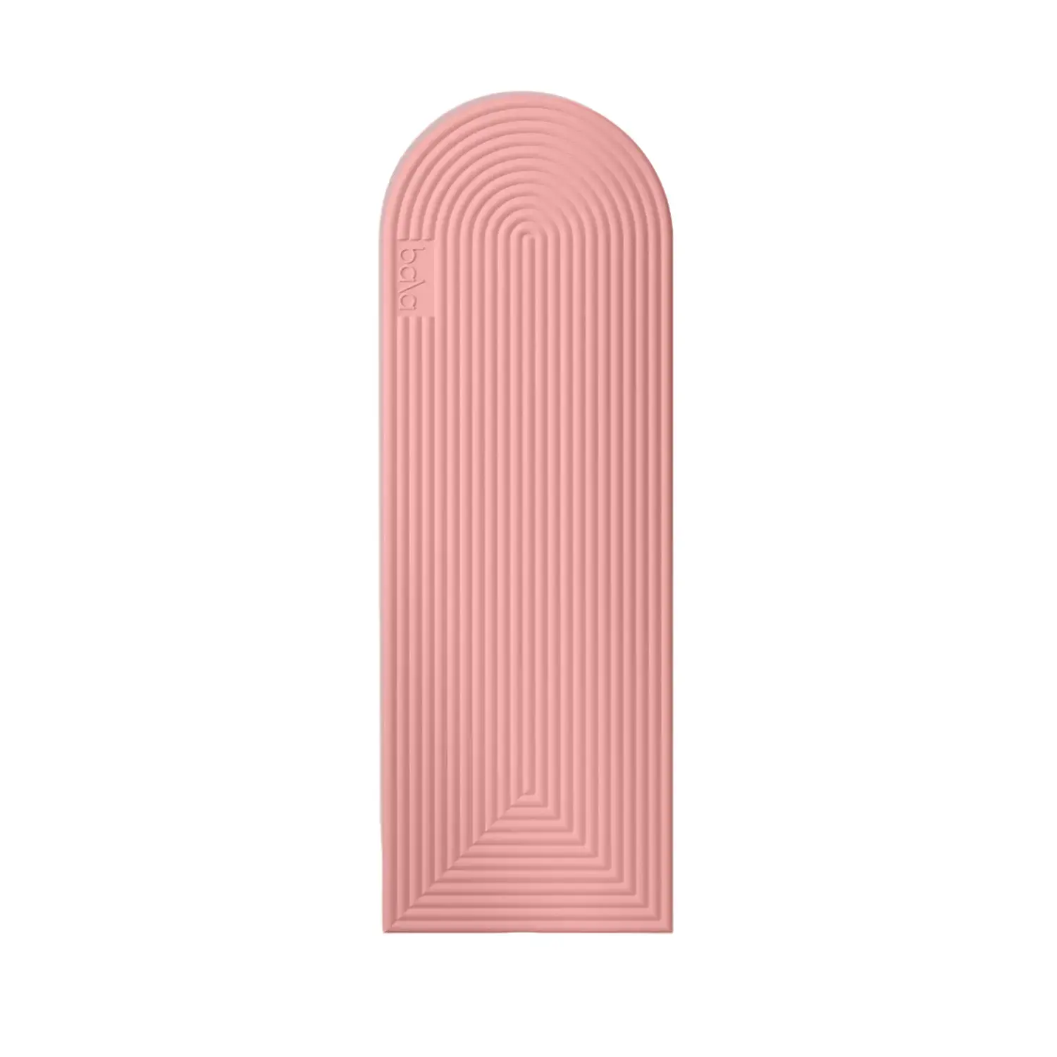 Bala Plush Exercise Equipment Mat - 10mm Thick Soft Supportive Foam, Sweat-Absorbent Top Coat, Lightweight Travel-Friendly, Play Wavy Capsule Shapes, Workout Equipment, Yoga Mat, Foam-Based Pilates, Fitness Support Pilates