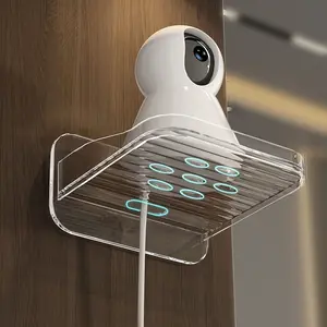 1PC Monitoring bracket, nail free wall mounted shelf, hole free camera for outdoor household monitoring