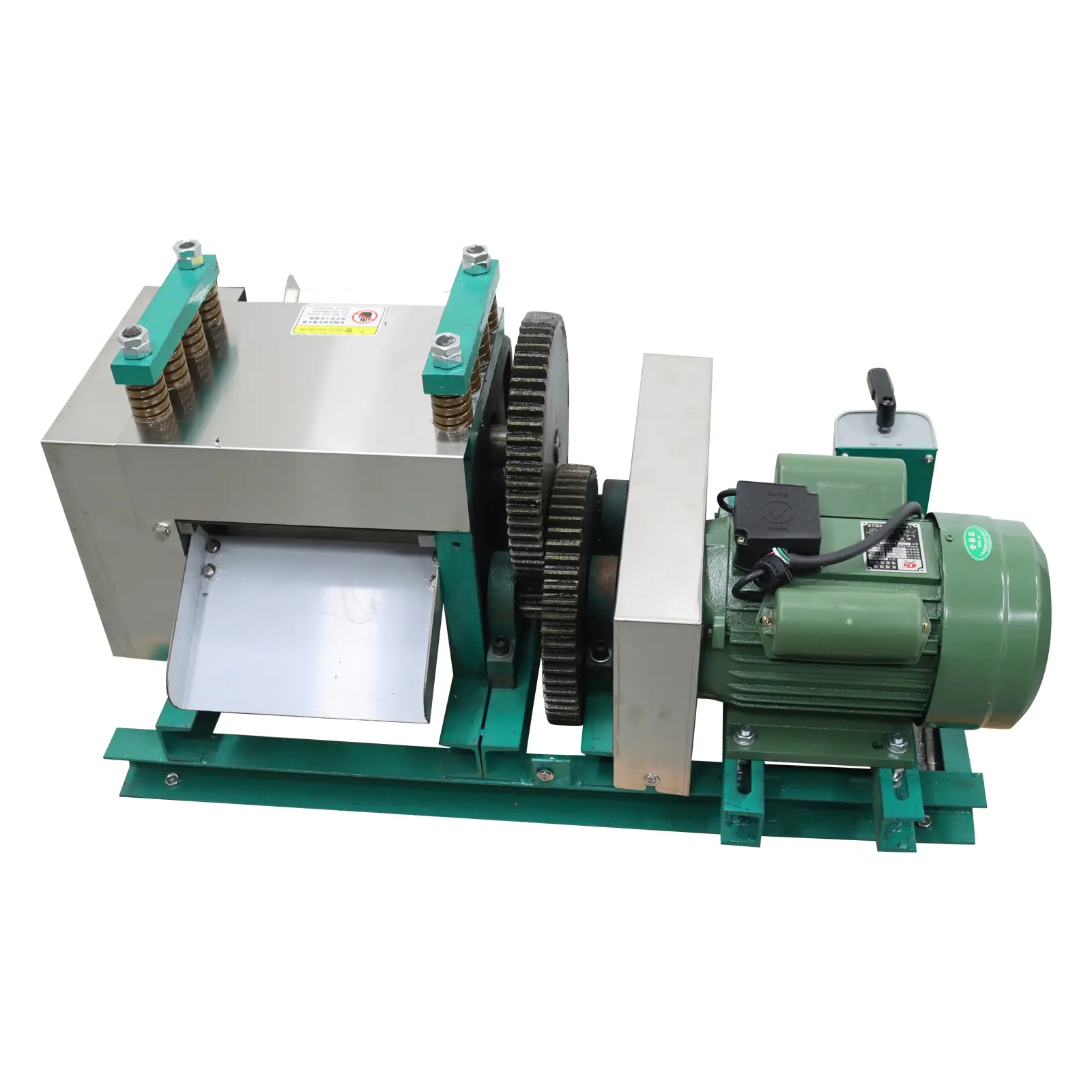 Yokoma 3 Rollers Electric Sugarcane Juicer Sugar Cane Press Juice Machine 220V 3500W
