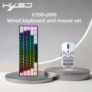 Wired Keyboard Mouse Set, Membrane Keyboard + Wired Mouse, Compatible with Ps4, Xbox, PC, Laptop, Only Wired Connection