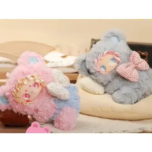 【Buy 2, Get 1 Free – “No Box” Option】LOVELY EMMA Bear Adoption Guide Series Plush Blind Box,Toys,Pop,Collectible，Plush（“No Box” Option—buy 2 single，get 1 free single；buy 2 whole set，get 1 free whole set）