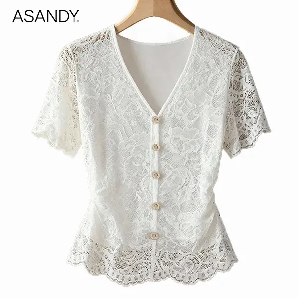 lace leplum top - TikTok Shop
