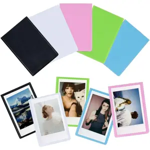 15Pcs Reusable Color Magnetic Picture Frame, For Refrigerator - Holds 3.4*2.1Inch Photos - Perfect For Locker, Office Cabinet, And Fridge Decoration - For Home Room Living Room Office Decor - Home Improvement.