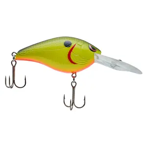 SPRO Hunter Crank 65 MD Medium Diving Crankbait with Wide Wobble Hunting Action Gamakatsu Treble Hooks and Loud Rattle