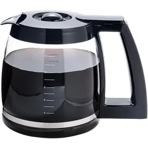 DGB-400, DGB-400NAS, SS-15, SS-15P1, SS-16, SS-4N1(NAS), SS-GB1(NAS), CHW-16 Glass Coffee Carafe Replacement for  Coffee Maker 12-Cup Pot Replace DGB-400CF, SS-15/16CRF, SS-4N1CRF, CHW-16CRF.