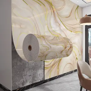 1 Roll of 15.75 x 118.11/23.62*118.11 inch Inch Tearable Waterproof Self-Adhesive Vinyl Wallpaper Home Decoration Easy to Clean Durable adhesive decorative sticker