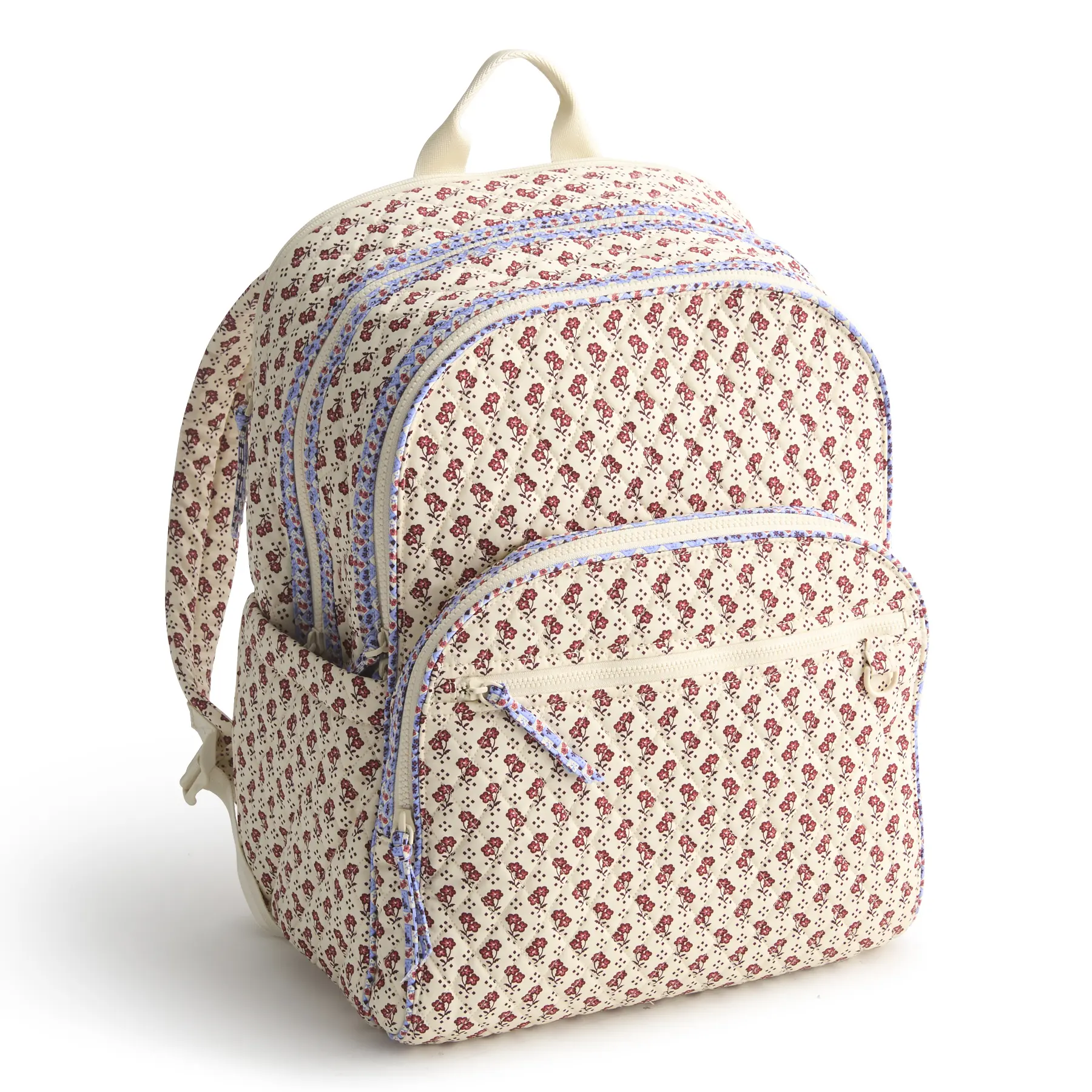 Vera Wang soft pink and Black Women\'s Backpack Floral Vera Wang Backpacks Campus Backpack Performance Twill  main image 4