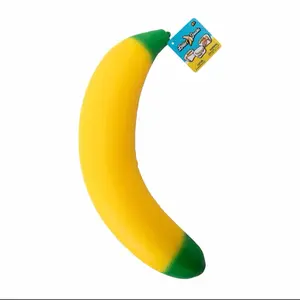 Squishy squeezy banana fruit fidget toy