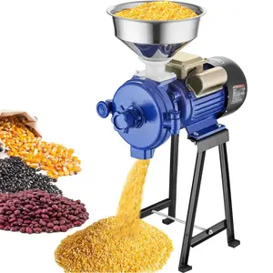 3000W Electric Grain Grinder For Corn, Wheat And Flour Production; Cereal Mill And Dry Grinding Machine For Home Kitchen Use, High Power Milling Equipment, Reliable And Efficient Performance