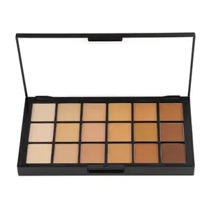 Ben Nye Matte HD Foundation Palette - 18 Pans for a Variety of Skin Tones & Doubles as Concealer