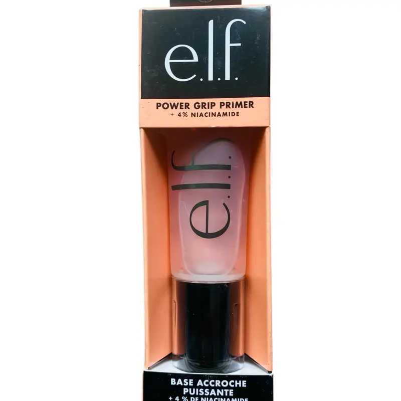 E.L.F Power Grip Primer with 4% Niacinamide, Highly Moisturizing Face Primer for Long-Lasting Makeup Hold