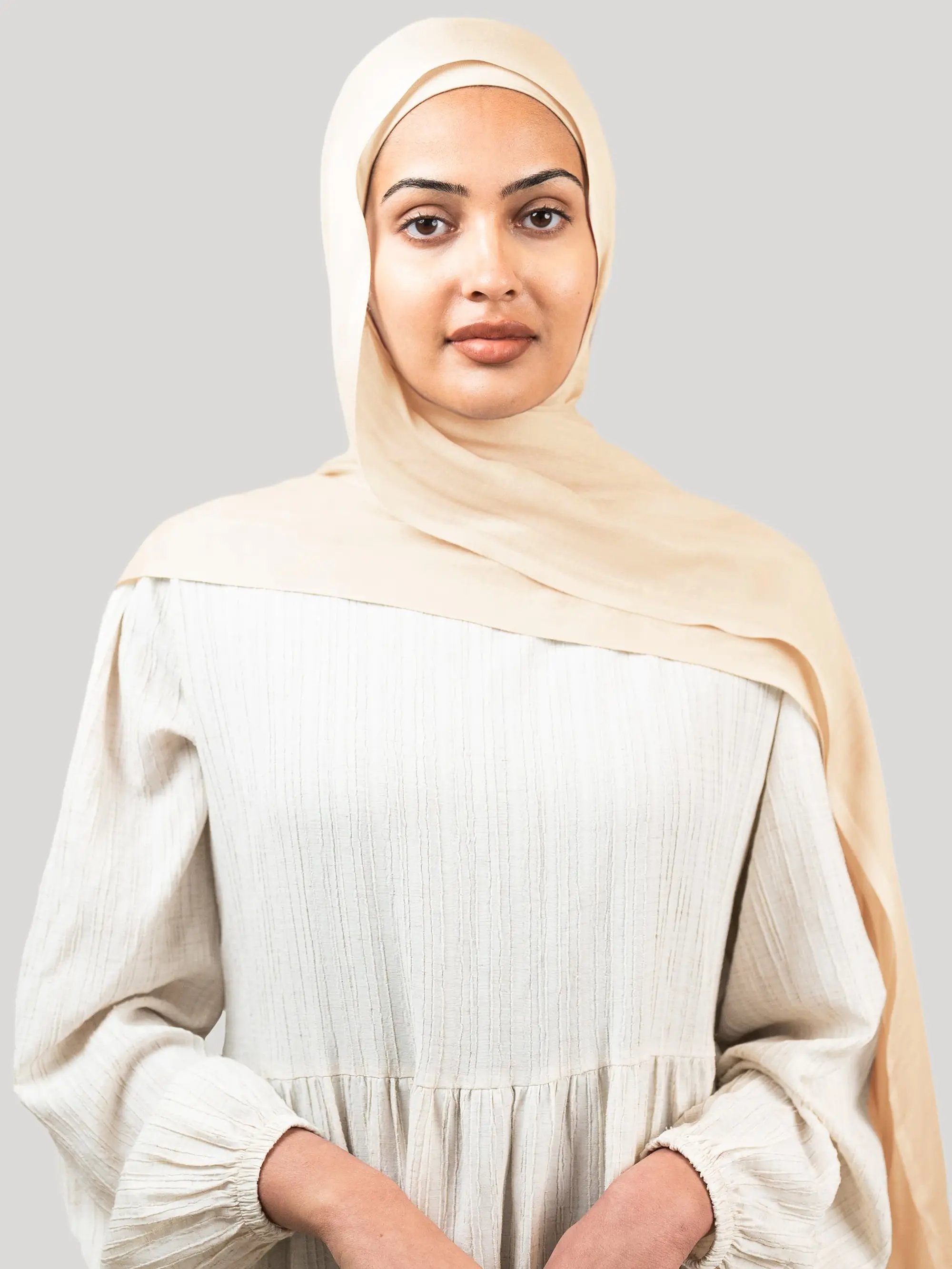 Voile Chic Premium Modal Hijab for Muslim Women - 100% Woven Viscose Ultra Soft Lightweight Head Scarf, Breathable Luxury Modest Hijab with Silky Finish & Elegant Drape