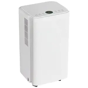 Dehumidifier for Basement with Drain Hose, Water Tank Quiet with Humidity Ring, Ideal Whole House Dehumidifiers for Home, Bedroom & Bathroom