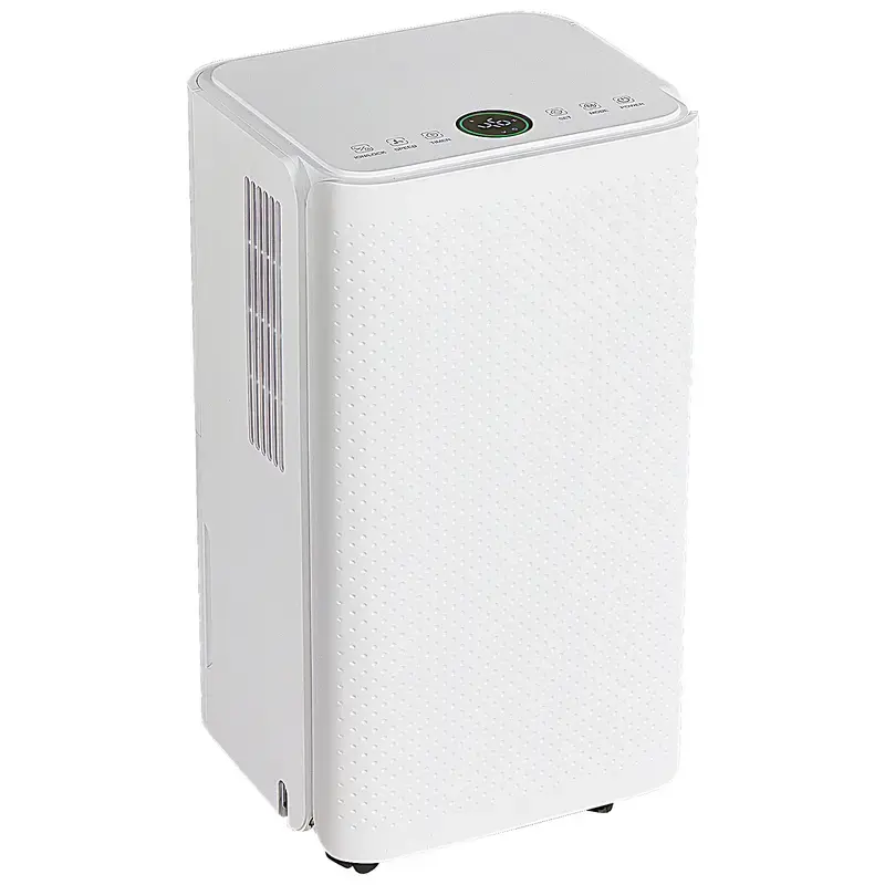 Dehumidifier for Basement with Drain Hose, Water Tank Quiet with Humidity Ring, Ideal Whole House Dehumidifiers for Home, Bedroom & Bathroom