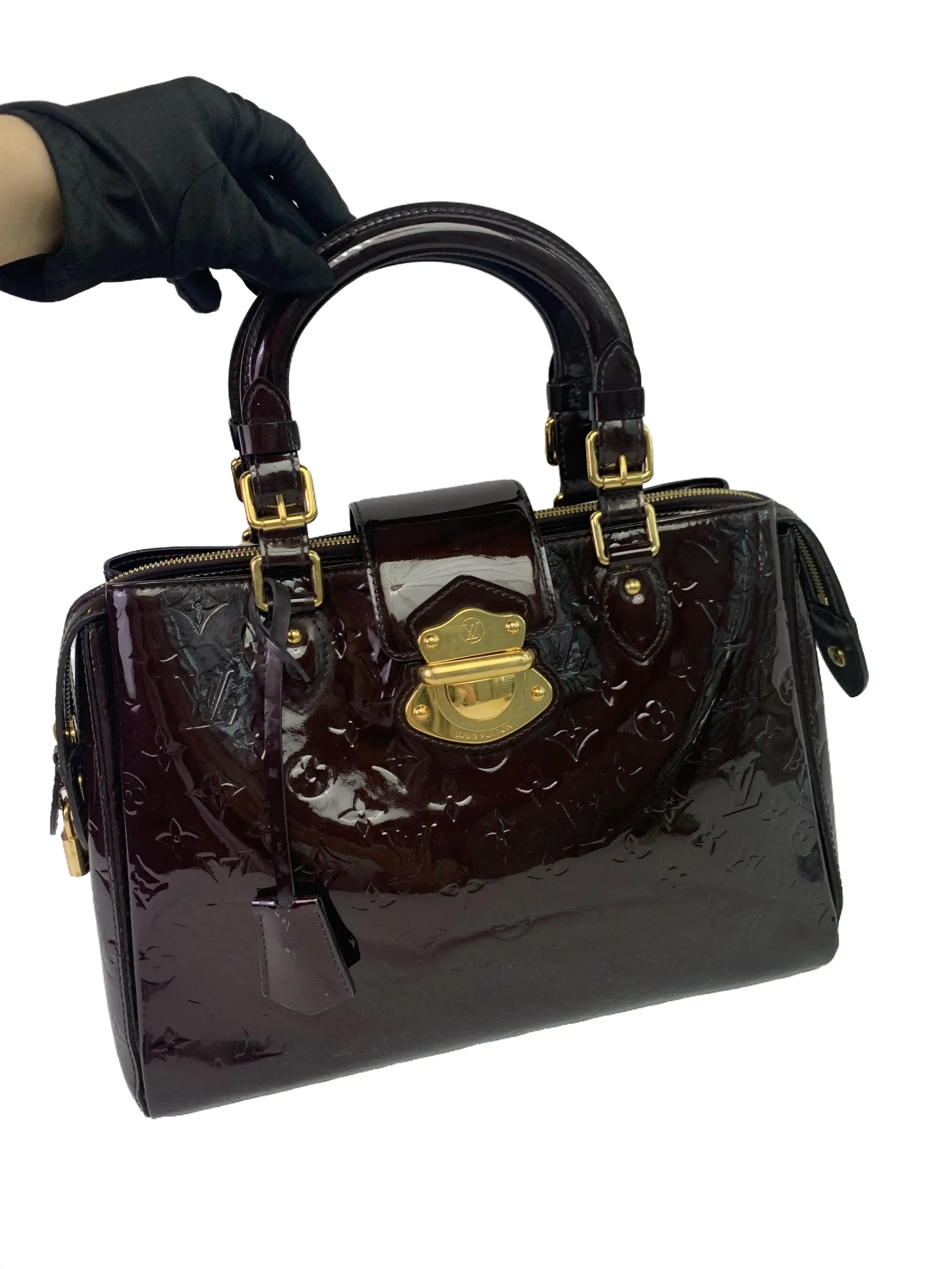 Pre-owned Louis Vuitton Vernis Handbag/WJ08104528/4528