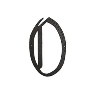 212 MAIN Handcrafted Aluminium Monogrammed O Sign - 24 In. Home Decor Plaque, 16.75 w x 24 h x 0.19 d in, Wall Display Mount Kit for Garage, Above Your Garage (Model HAM-24-O)
