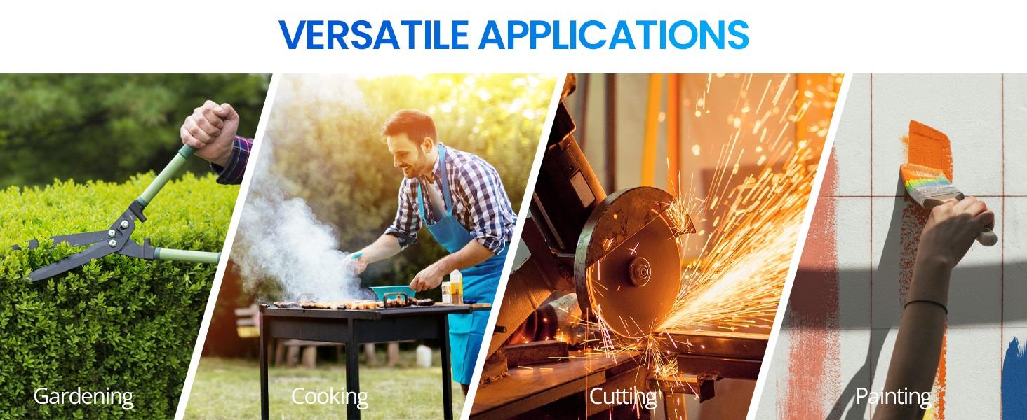 Work Anti-Fog Face Cover - Construction Work Face Shield, Workplace Face Protective Gear | Food Manufacturing Face Protection, Workplace Safety Face Shield for Home Kitchen, Construction Work