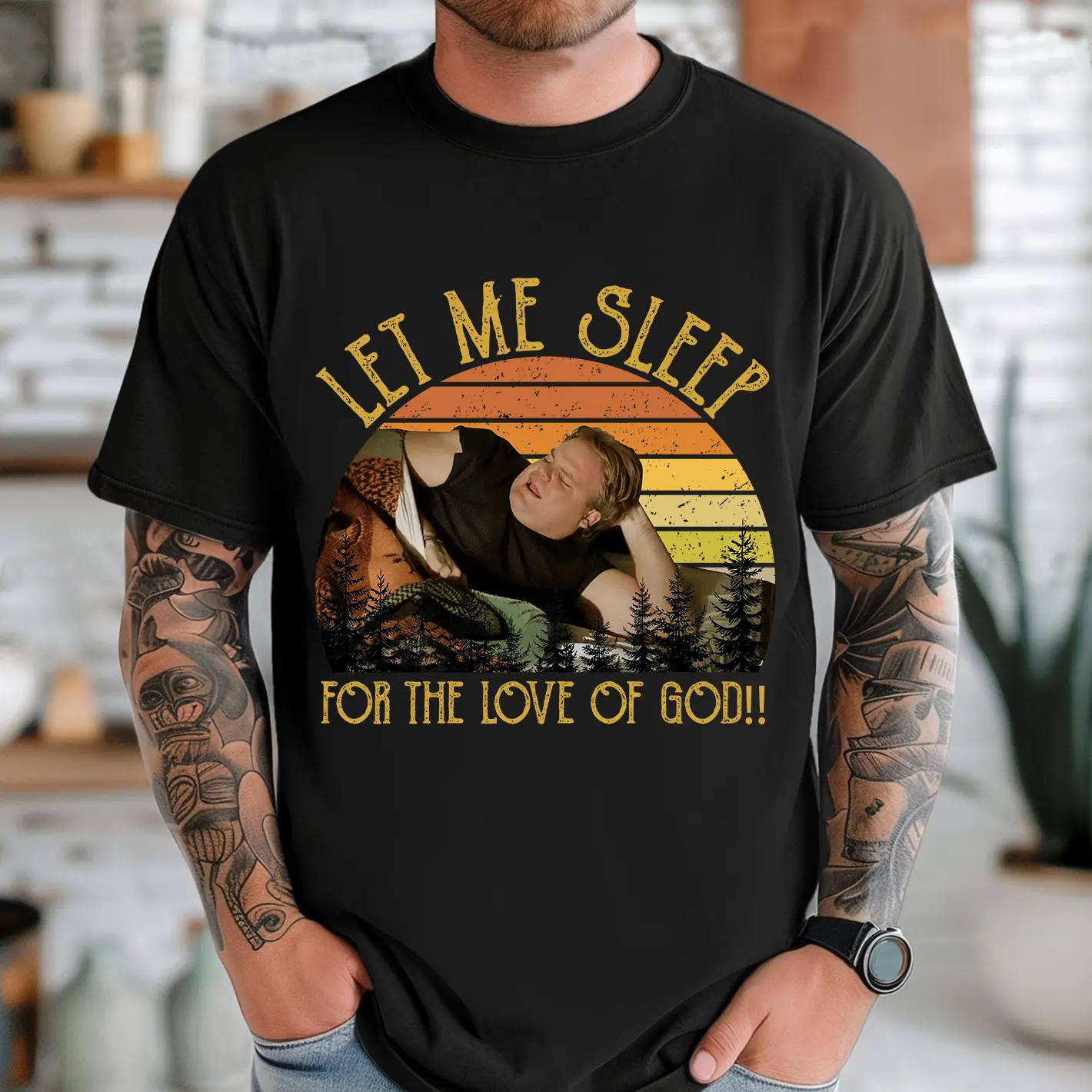 Let Me Sleep Tommy Boy Shirt Fabric Fit, Tommy Boy Funny Quote Movies Sweatshirt