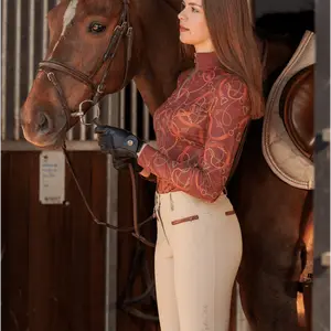 Royal Equestrian Knee Breeches Compression Cecilie Beige