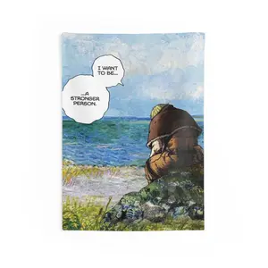 Thorfinn From Vinland Saga Indoor Wall Tapestry, Inspiring Flag For Home Decor, Anime Tapestry, Wall Hanging, Large Fabric Poster, Manga Arttapestry gifts for boyfriend