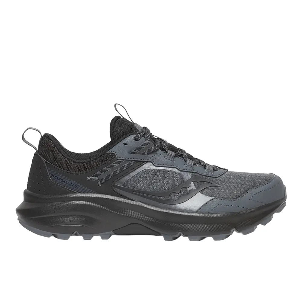 Saucony Mens Excursion Tr17 Running Sneakers Shoes - Black