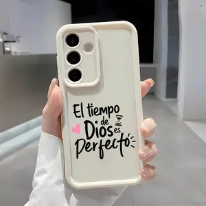 Women Religious Faith Soft&Flexible TPU Silicone Phone Case For Galaxy S26 Ultra S25 Edge S24 FE S23 S22 S21 Plus A13 A14 A15 A16 A17 A33 A34 A35 A36 A52 A53 A54 NOTE20 Durable|Shockproof|Full Camera Protection|Anti-Fingerprint summerwins