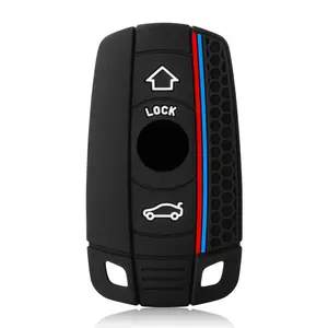 Silicone Car Remote Key Case Cover Car Key Protector For BMW E90 E60 E70 E87 3 5 6 Series M3 M5 X1 X5 X6 Z4 E71 E72 E88 E89 E91 E92 Accessories