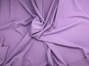 Scuba Techno Crepe Knit Solid Fabric