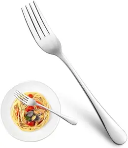 Dinner Forks,Set of 16 Top Food Grade Stainless Steel Silverware Forks,Table Forks,Flatware Forks,8 Inches,Mirror Finish & Dishwasher Safe,Use for Home,Kitchen or Restaurant